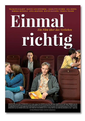 Filmplakat für Einmal richtig