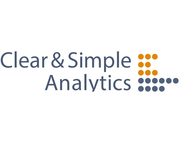Logo für die Clear and Simple analytics GmbH