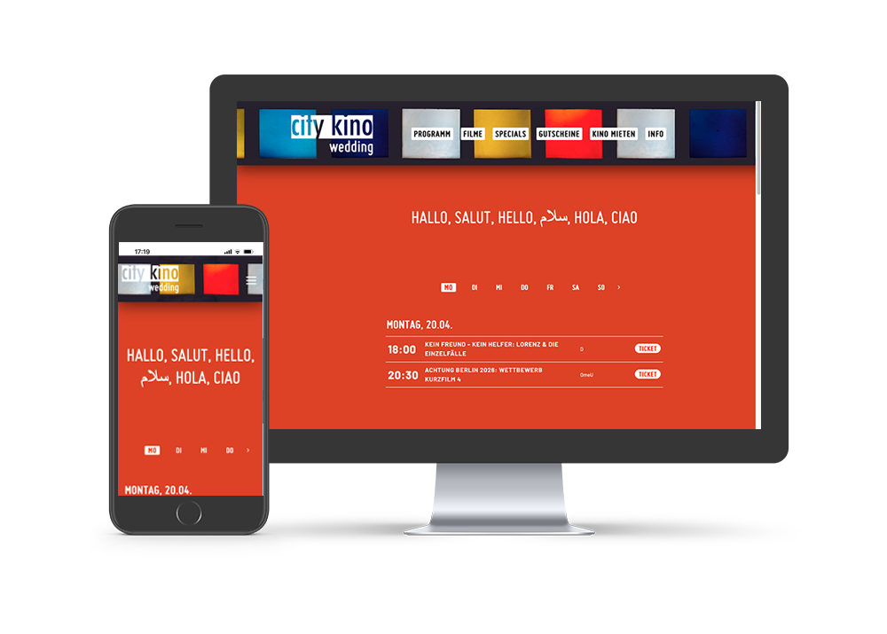 website city kino wedding